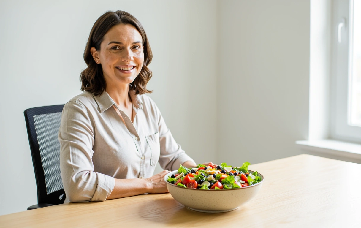 Ravitsemusasiantuntija työssään